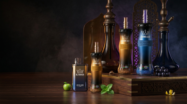 Al Fakher Crown Bar: All Four Devices and Every Flavour