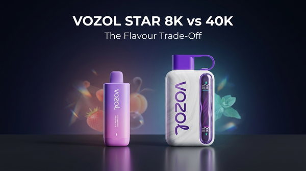 Vozol Star 8K vs 40K: The Flavour Trade-Off