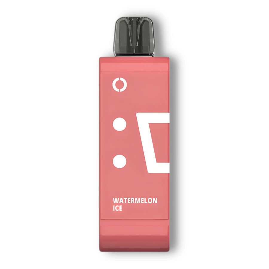 ELFBAR EW9000 replacement pod, Watermelon Ice flavour in red — Vapor Space UAE