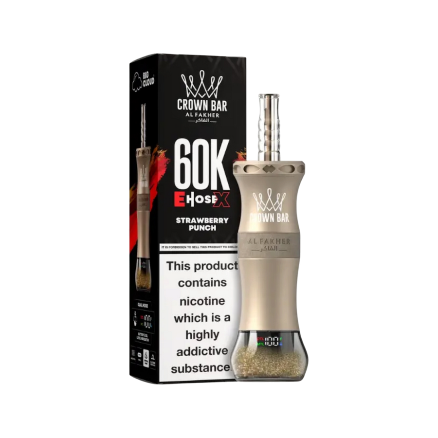 Al Fakher Crown Bar E Hose X 60K