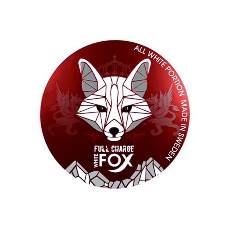 Snus White Fox nicotine pouches, Full Charge — Vapor Space UAE