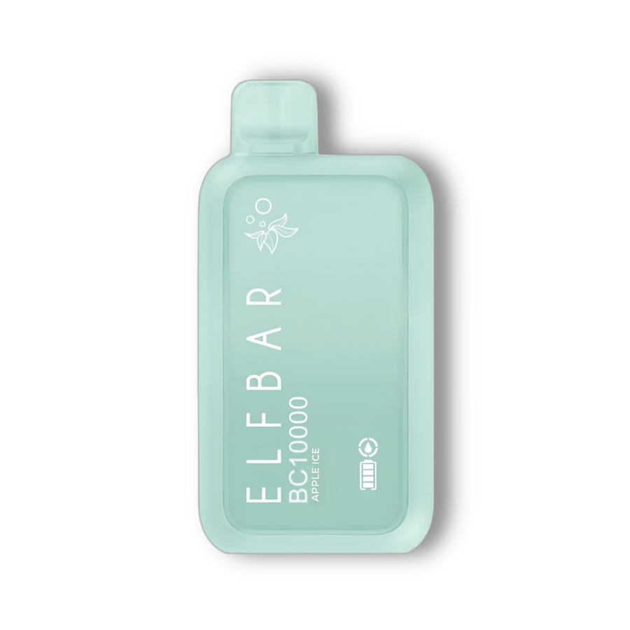 ELFBAR BC10000 disposable vape, Apple Ice flavour — Vapor Space UAE