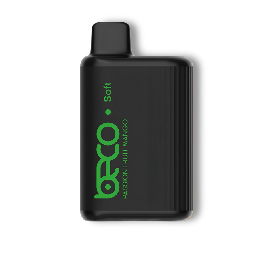 BECO Soft 6000 disposable vape, Passion Fruit Mango flavour — Vapor Space UAE