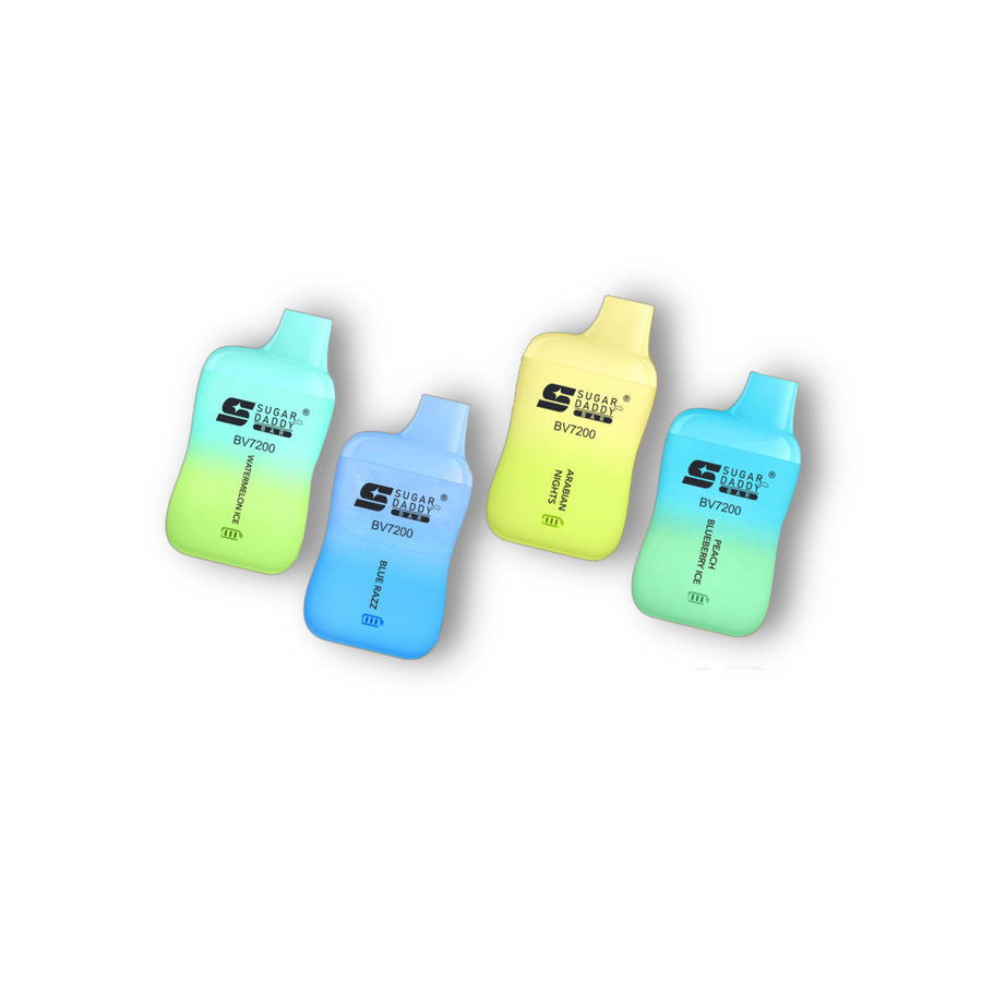 Sugar Daddy Bar BV7200 disposable vape, alternate view — Vapor Space UAE