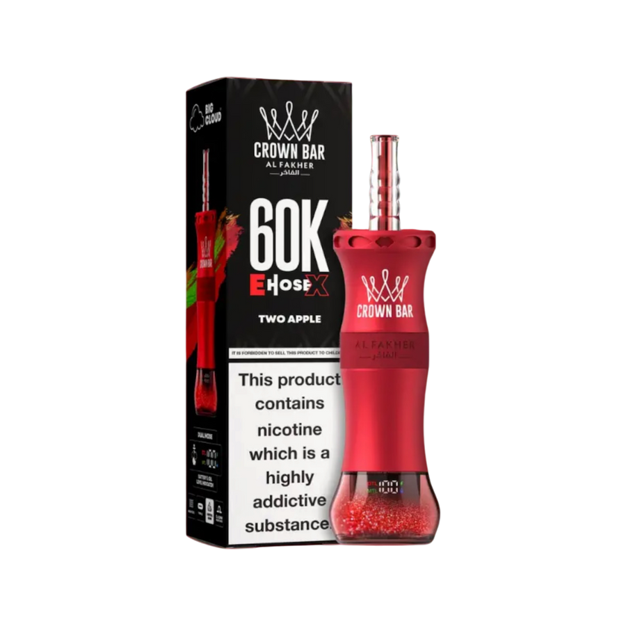 Al Fakher Crown Bar E Hose X 60K