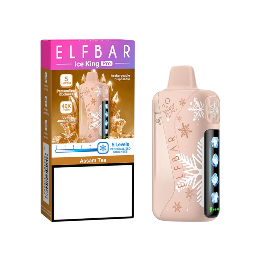 ELFBAR Ice King Pro 40K disposable vape, Assam Tea flavour — Vapor Space UAE