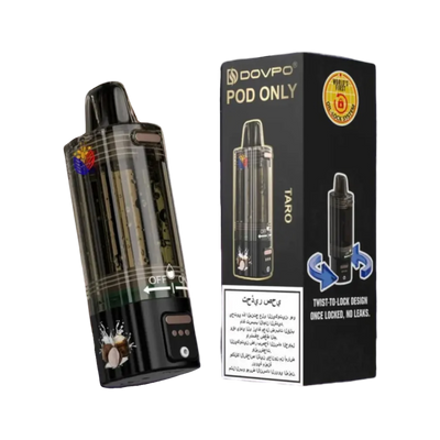 DOVPO 30K replacement flavour pods, Taro — Vapor Space UAE