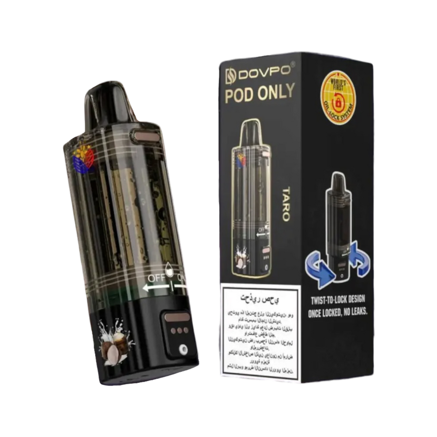 DOVPO 30K replacement flavour pods, Taro — Vapor Space UAE