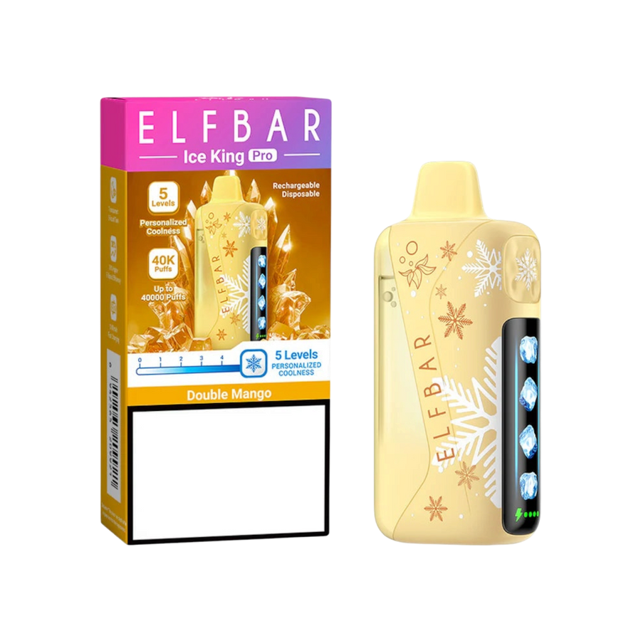 ELFBAR Ice King Pro 40K disposable vape, Double Mango flavour — Vapor Space UAE