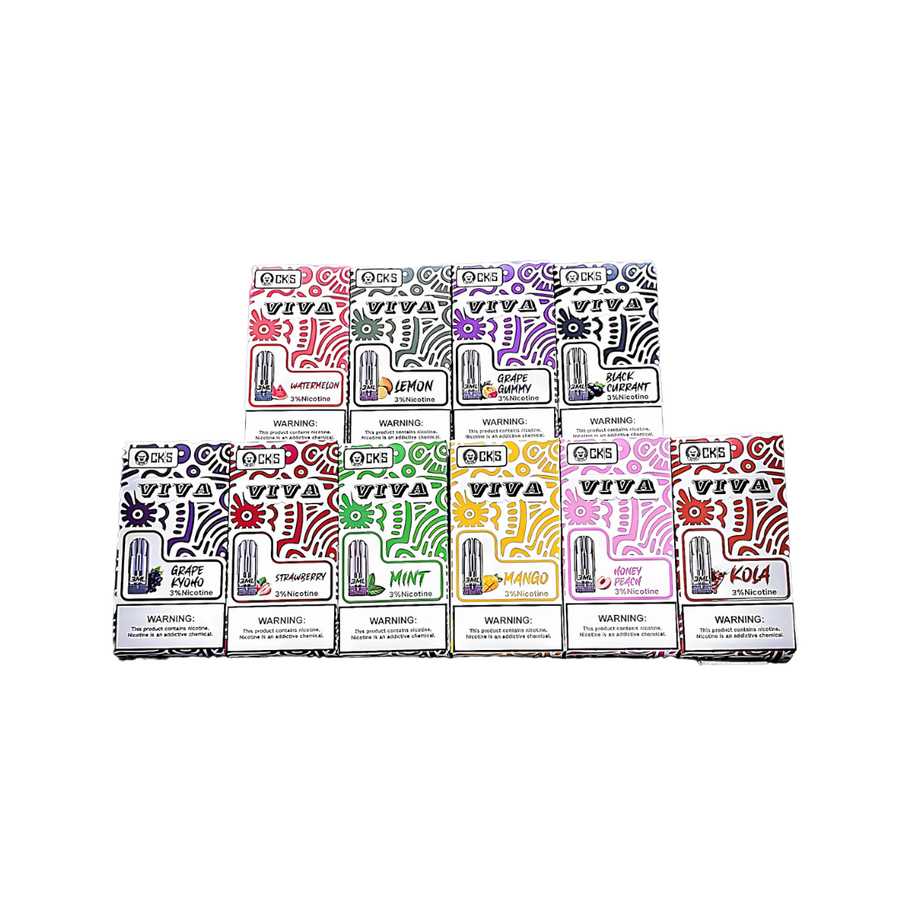 CKS Viva replacement flavour pods — Vapor Space UAE