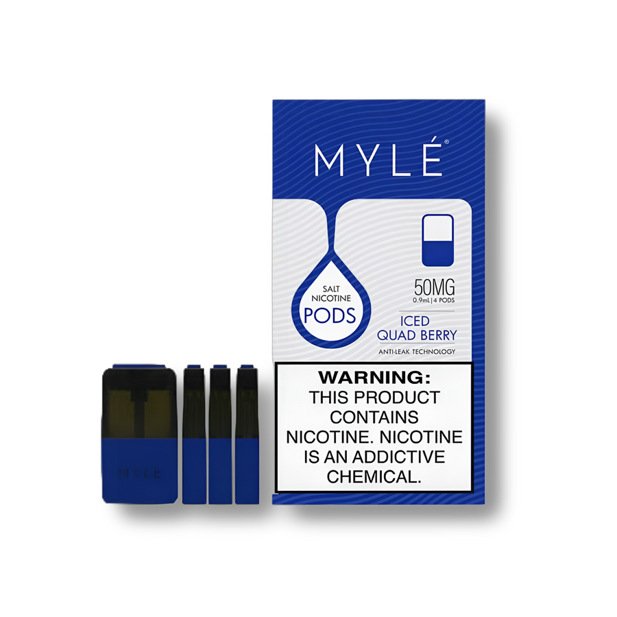 MYLE V4 Flavored Pods (4-Pack)