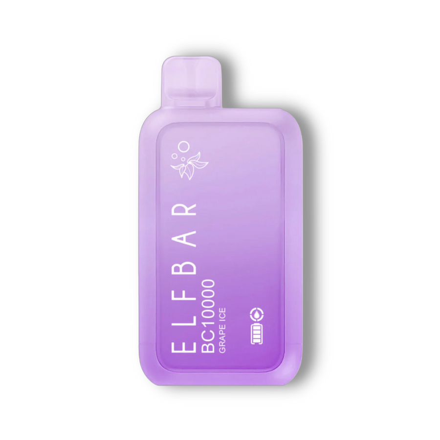 ELFBAR BC10000 disposable vape, Grape Ice flavour — Vapor Space UAE