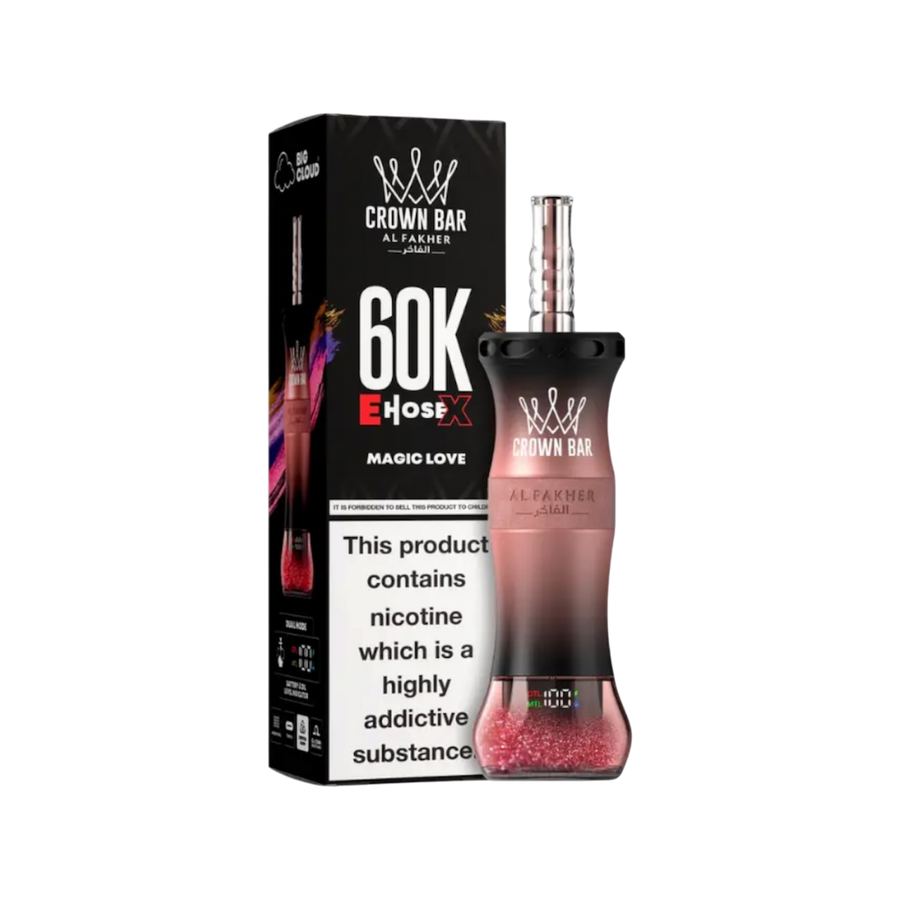Al Fakher Crown Bar E Hose X 60K