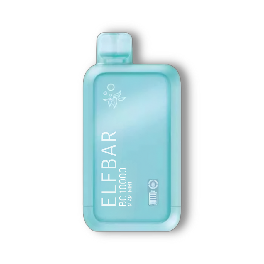 ELFBAR BC10000 disposable vape, Miami Mint flavour — Vapor Space UAE