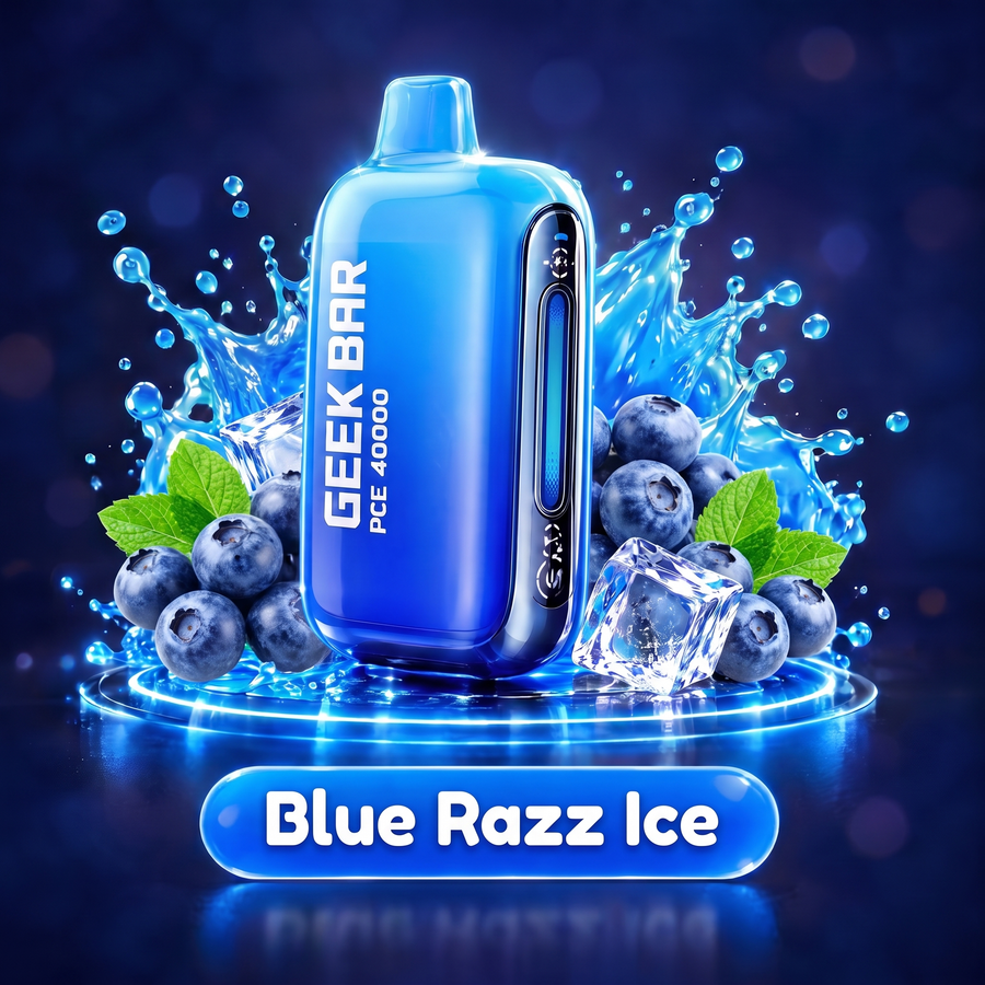 Geek Bar PCE 40000 Blue Razz Ice