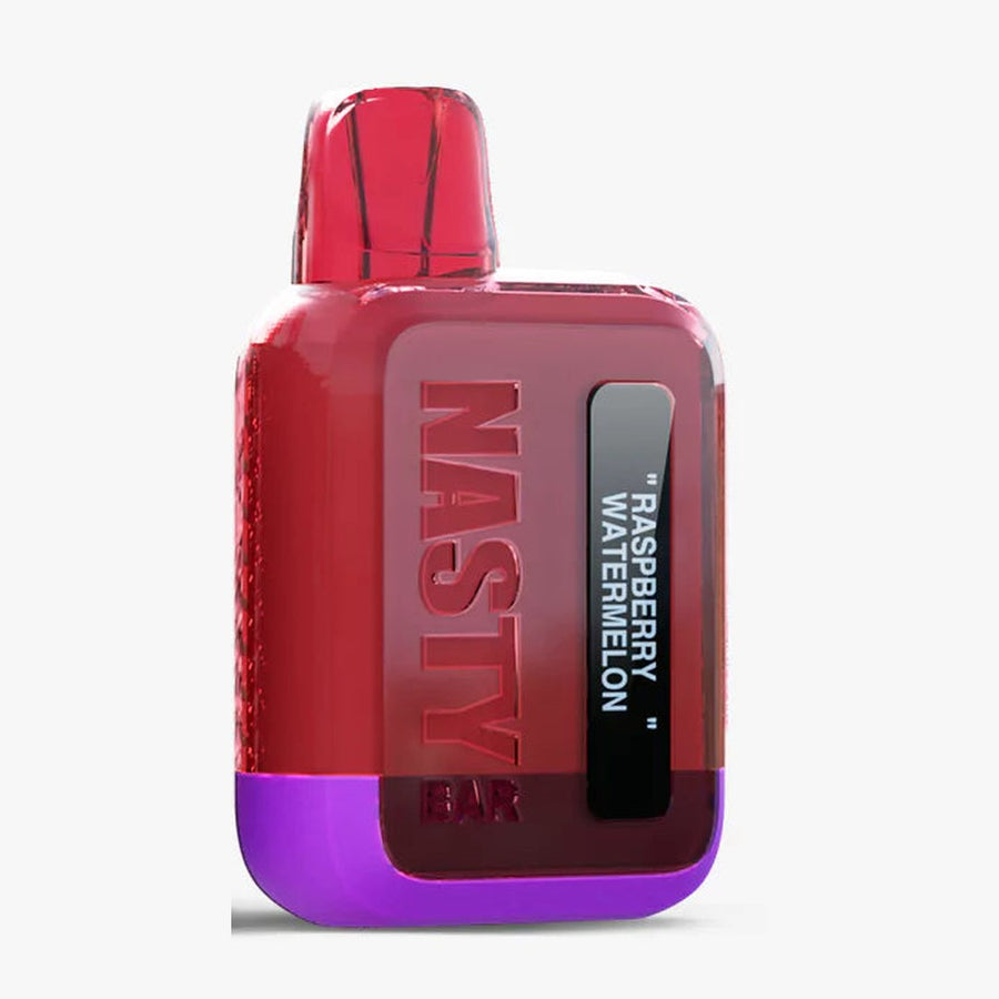 NASTY BAR 1,200 disposable vape, Raspberry Watermelon — Vapor Space UAE