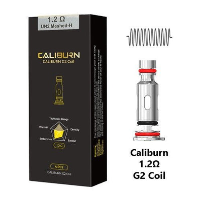 UWELL Caliburn G2 Coils (4-Pack), 1.2 ohm — Vapor Space UAE