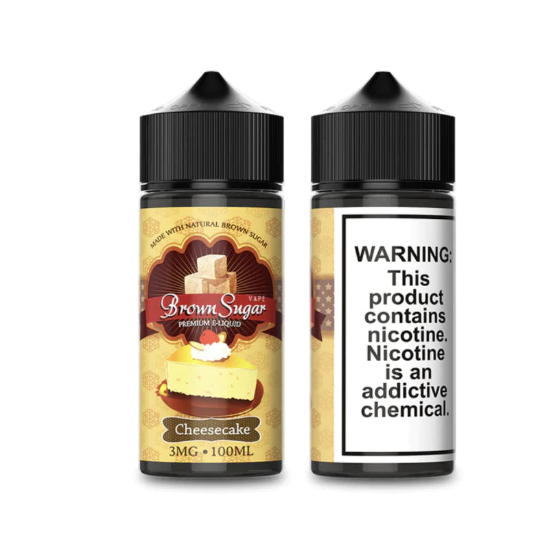 Brown Sugar E-liquid - 100ml/3mg